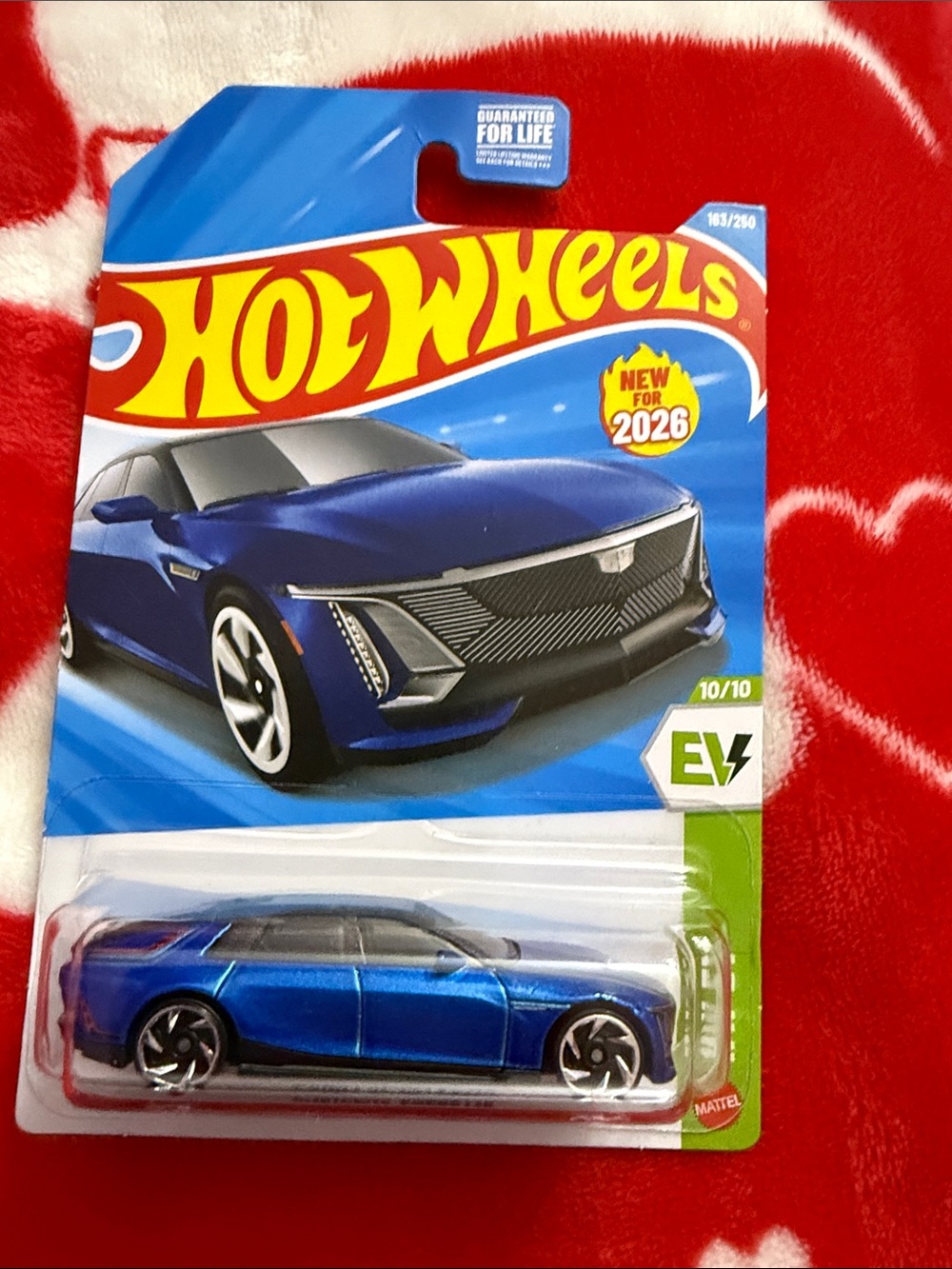Hot Wheels Blue EV Wagon Die-Cast Toy Car